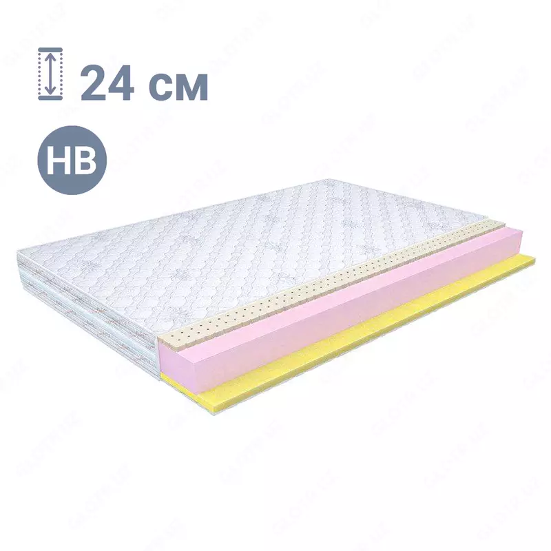 латекс средней жесткости (высота 24см)