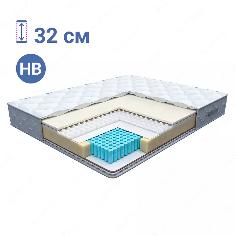 Матрас "Пружинный" комфорт GOLD (высота 32см) - 1 100 000 сум