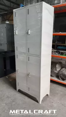 4-x секционный металлический шкаф для одежды. Оптом и розница