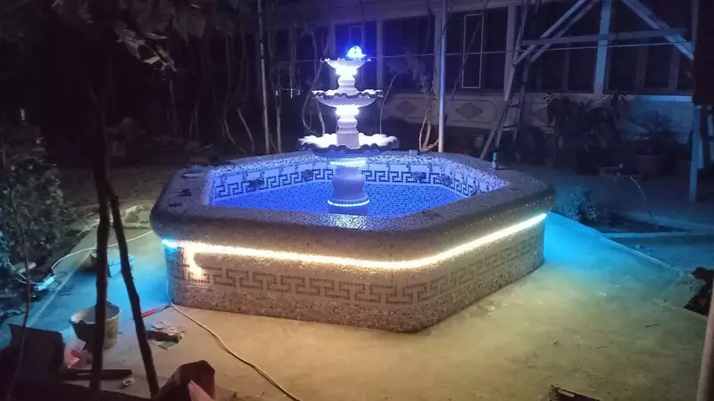 Строительство бассейнов фонтанов водопадов прудов Только в розницу