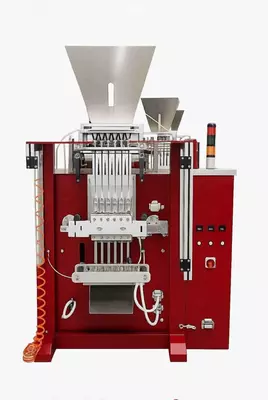 Shakarni stiklarga (tyubiklarga) qadoqlash uchun uskuna