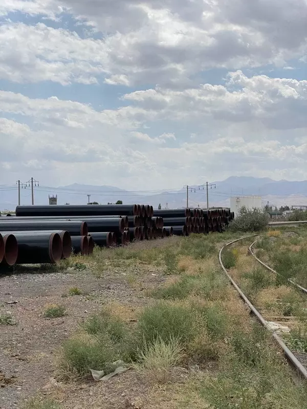 Elektr payvandlangan spiral tikuvli po'lat quvur 1220x14 mm