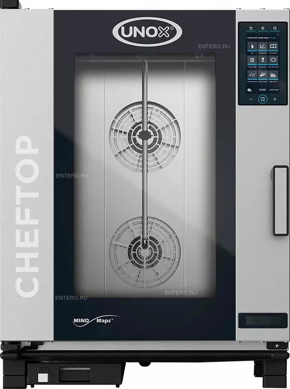 XEVC-1011-EPRM 10 GN 1/1 PLUS ELECTRIC COMBI OVEN/ Пароконвекционная печь XEVC-1011-EPRM 10 GN 1/1 PLUS (электр.)
