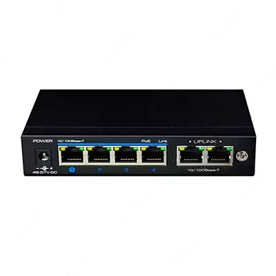 Коммутатор UTP3-SW04-TP60 4-портовый 100М POE