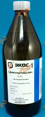 Циклогексан C6H12 "чда" (литр) Россия