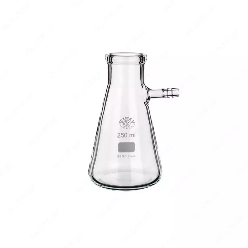 Коническая колба Бунзена 250 мл с тубусом (шт)