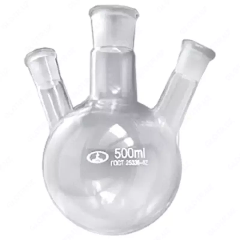 Колба КГУ-3-1-500-29/32-19/26 с тремя горловинами (шт)