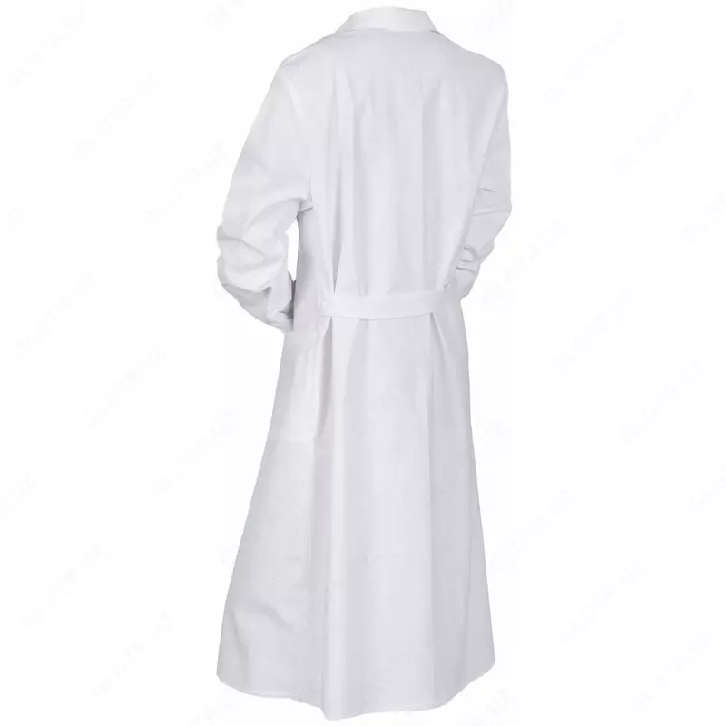 Медицинский халат для мужчин и женщин (Белый) - по запросу