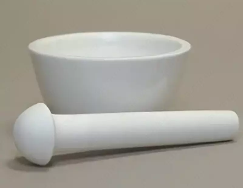 Фарфоровый пест для ступки №4 (210 мм)