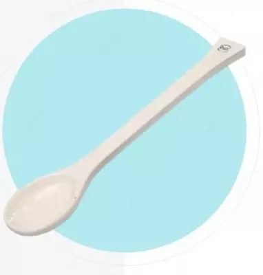 Фарфоровая лабораторная ложка № 3 (200 мм)