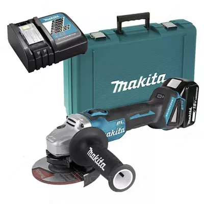 Аккумуляторная угловая шлифовальная машина Makita DGA504RTJ - 4 850 000 сум / шт.