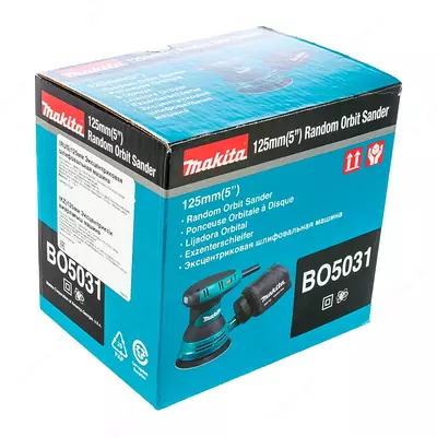 Tasodifiy orbital Sander Makita BO 5031 - 1 380 000 so'm / dona