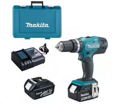 Аккумуляторная дрель Makita DHP453RFE - 3 300 000 сум / шт.