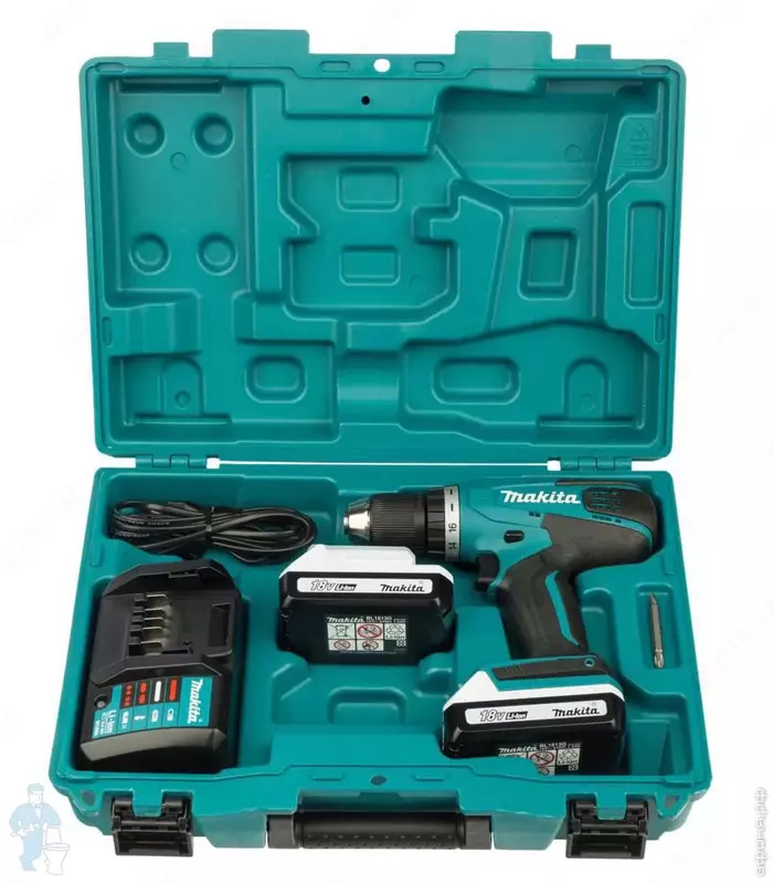 Аккумуляторная дрель-шуруповерт Makita DF457DWE - 1 960 000 сум