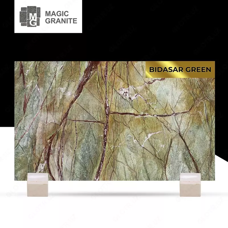 Мрамор Bidasar Green - от 1 980 000 сум