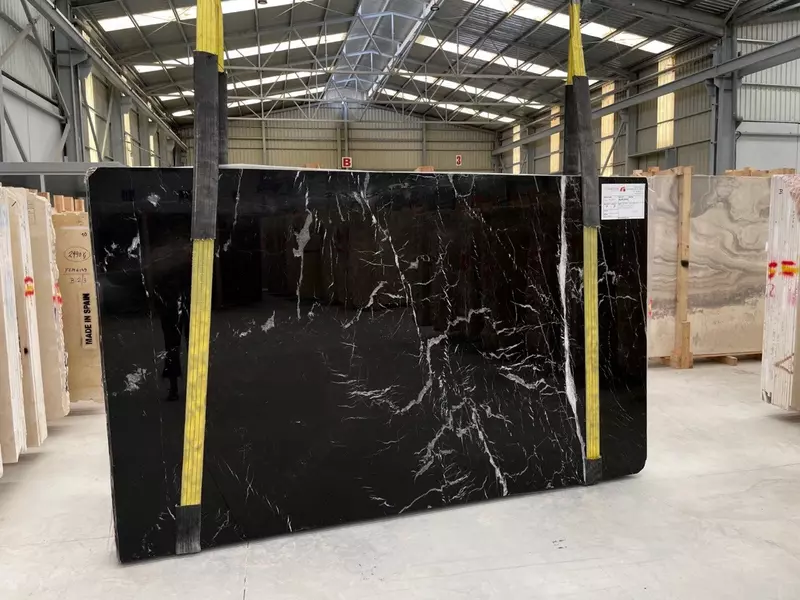 Мрамор Nero Marquina 30 мм