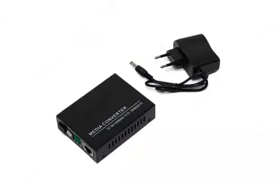 Media konvertori 10/100/1000 BASE-TX dan 100/1000 BASE-FX (20KM)