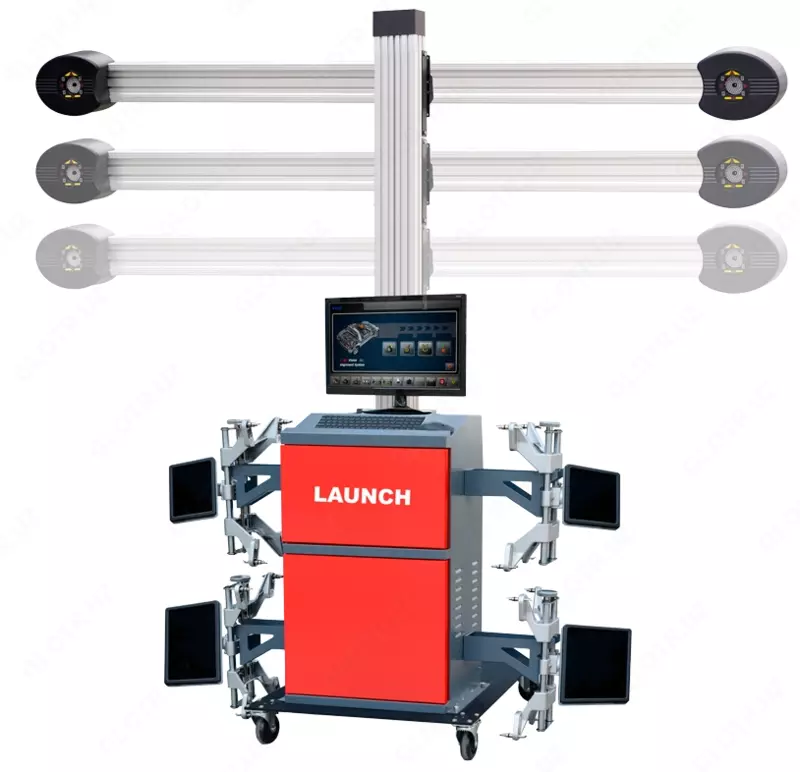 Стенд для балансировки развал-схождения колес X-831S // Launch