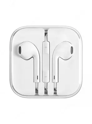 Наушники для телефона в пластиковой упаковке