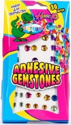 Ijodkorlik uchun to'plam Centrum "Yelim asosidagi rinstones to'plami"