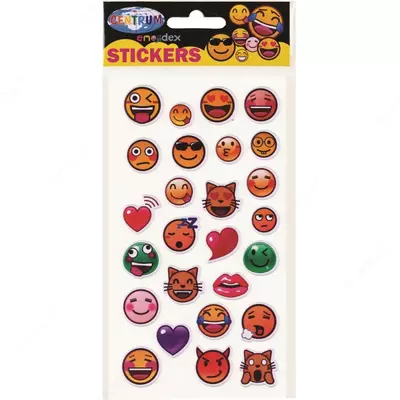 Yillik stikerlar Centrum 32x40 mm