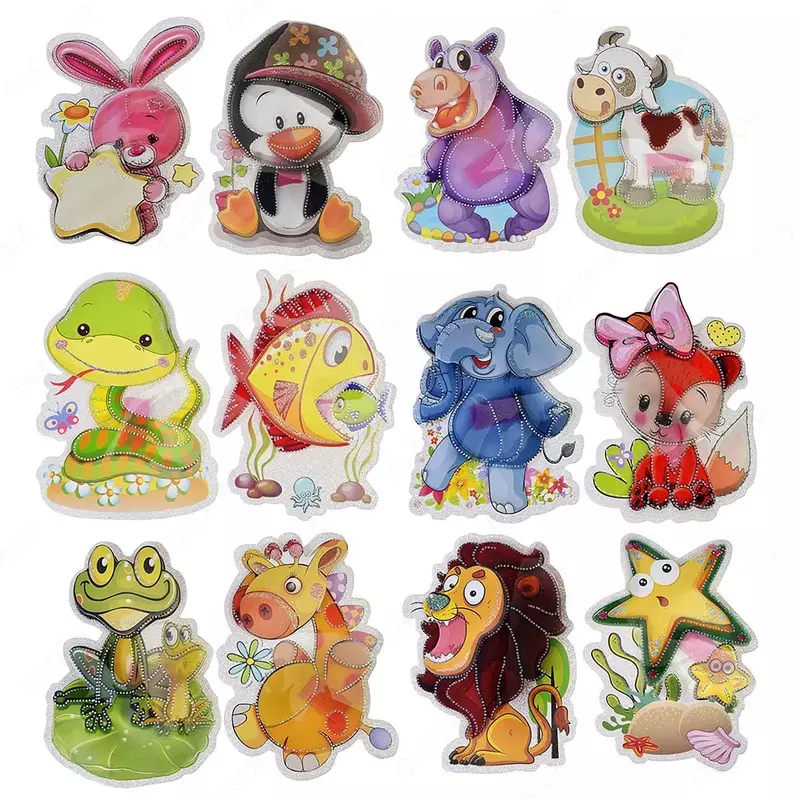 Dekorativ stikerlar 5D