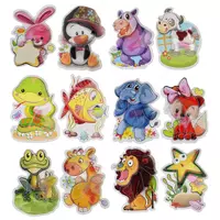 Dekorativ stikerlar 5D