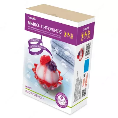 Sovun tayyorlash uchun to'plam Fantazer Josephin Soap - tort "Muzqaymoq" - 74 100 so'm / dona