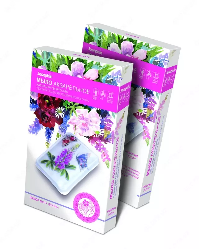 Dreamer Josephin Akvarel sovuni to'plami. To'plam №3 "Lupin" - 34 200 so'm