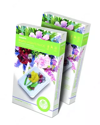 Набор Фантазер Josephin Мыло акварельное. Набор №4 "Тюльпан"