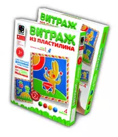 Vitrajli plastilin Fantazer to'plami №1 "Quyon va qurbaqa" - 53 600 so'm