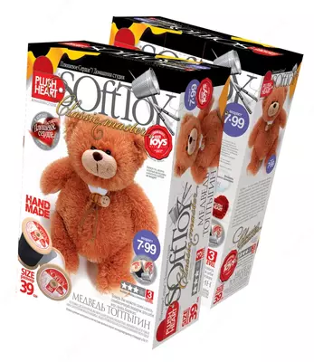 Набор Фантазер Плюшевое сердце "Медведь Топтыгин"