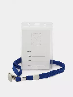 Бейдж вертикальный Deli 5757