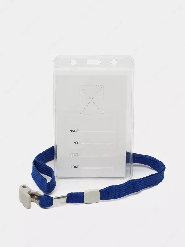 Бейдж вертикальный Deli 5757