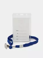 Бейдж вертикальный Deli 5757