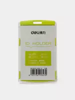 Бейдж вертикальный Deli 8306