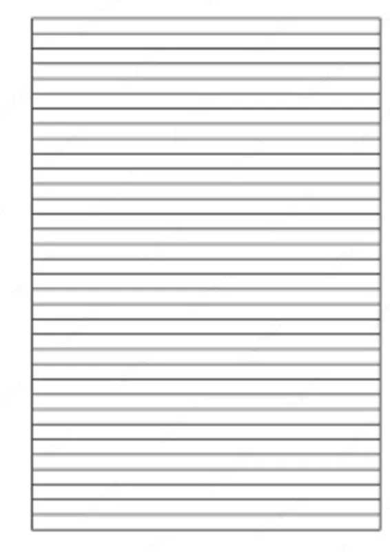 Бланк трафарета «Зебра» для листов A4 (с полями) - 400 сум