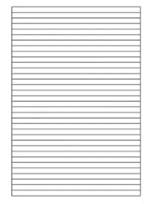 Бланк трафарета «Зебра» для листов A4 (с полями) - 400 сум / шт.