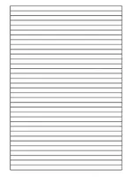 Бланк трафарета «Зебра» для листов A4 (с полями) - 400 сум