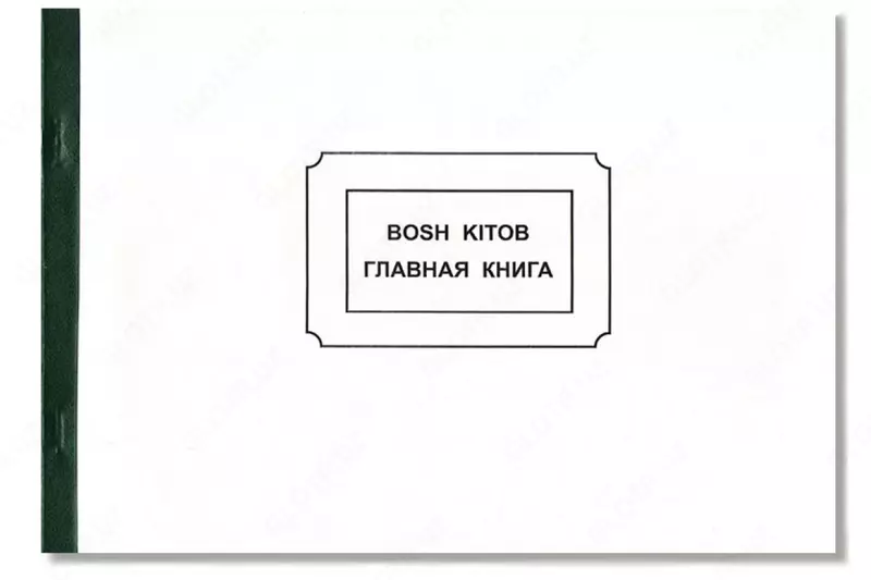 Главная книга формата А4