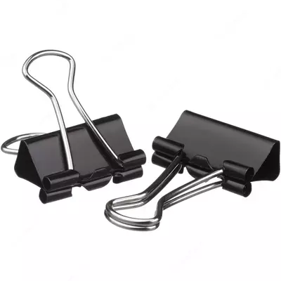 Зажим для бумаги Besko 19 мм - 3 400 сум / Пачка