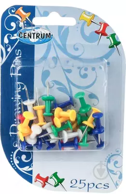 Кнопки-гвоздики цветные с фигурной головкой