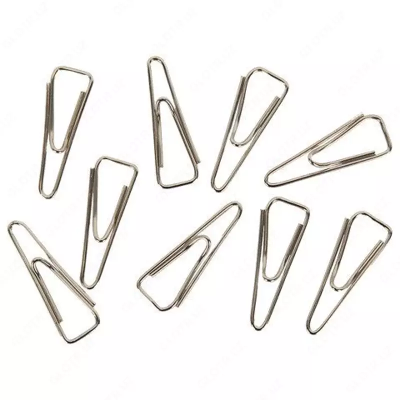 Скрепки треугольные