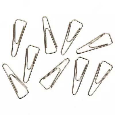 Скрепки треугольные