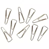 Скрепки канцелярские треугольные 33 мм