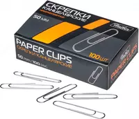 Скрепки канцелярские 50 мм