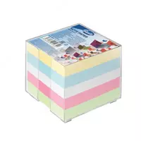Бумага для заметок в подставке 90х90 мм 800 листов (5 пастельных цвета)