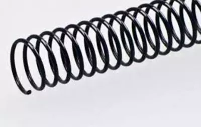 Спираль пластиковая для переплета черная