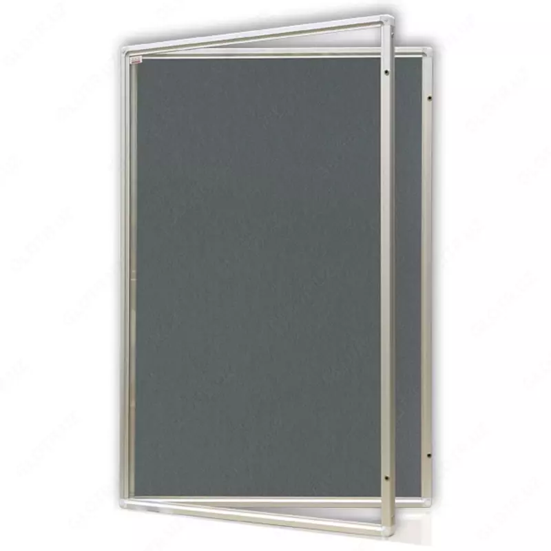 Доска-витрина тканевая водонепроницаемая серая. Модель 19хА4/75х101 - 933 300 сум