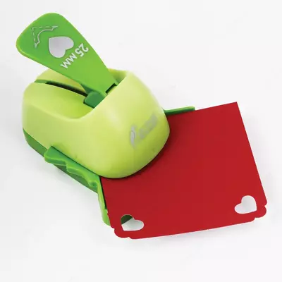 Дырокол для творчества угловой 25 мм (пластик) - 35 300 сум / шт.